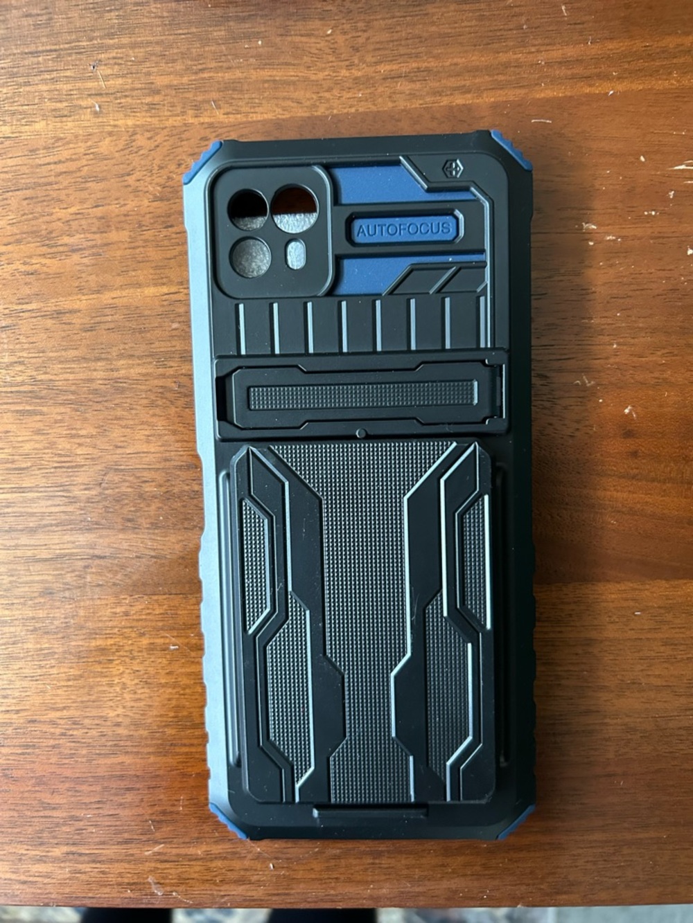 Rugged AutoFocus Tactical iPhone 14 Plus  - Black & Blue